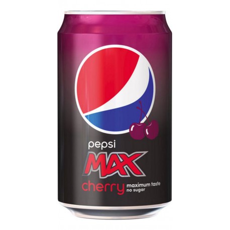 Pepsi Max Cherry 33cl (pack de 24)