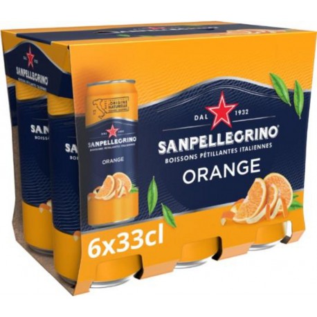 San Pellegrino Orange 6x33cl