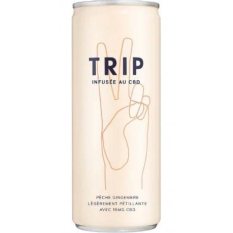 TRIP CBD PECHE GINGEMBRE 250ML