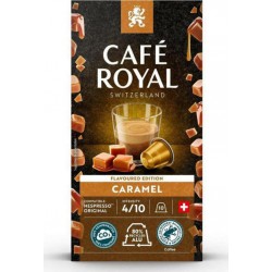 CAFE ROYAL Café capsules Compatibles Nespresso caramel (10 capsules)