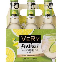 VERY FRESHIZZ CITRON 6.25% 25cl (pack de 6)