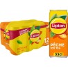 LIPTON Boisson Thé Glacé Pêche 12x33cL (pack de 12)