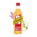 SCHWEPPES Soda saveur pomme 50cL