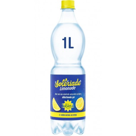 SALVETAT Limonade à l'arôme naturel de Citron Solériade 1L