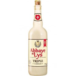Abbaye du Lys Bière blonde 8°5 75cl