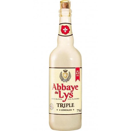 Abbaye du Lys Bière blonde 8°5 75cl