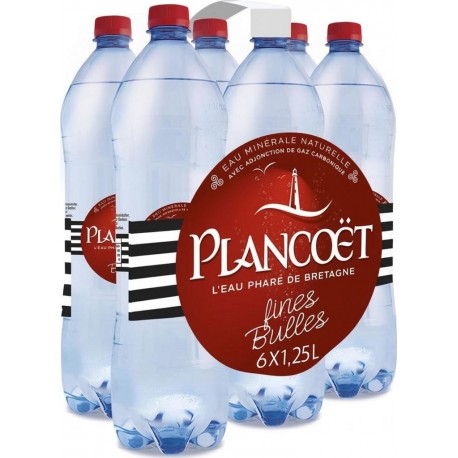 Eau gazeuse Plancoët Fines Bulles 6x1,25L