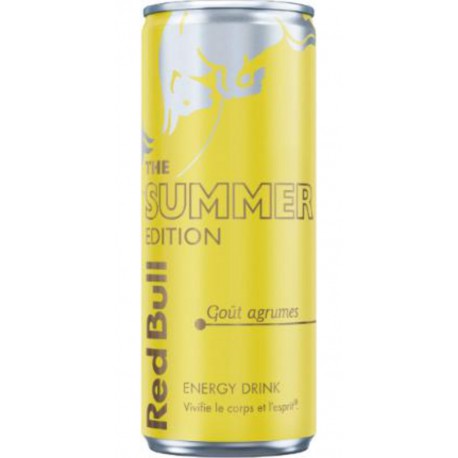 RED BULL Boisson Énergisante Goût Agrumes RED BULL