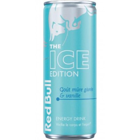 RED BULL Boisson Énergisante Mûre Givrée et Vanille RED BULL