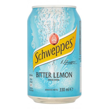Schweppes Bitter Lemon 33cl (pack de 24)