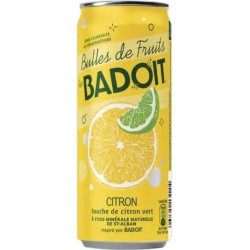 Badoit Bulles de Fruits Citron Touche de Citron vert 33cl